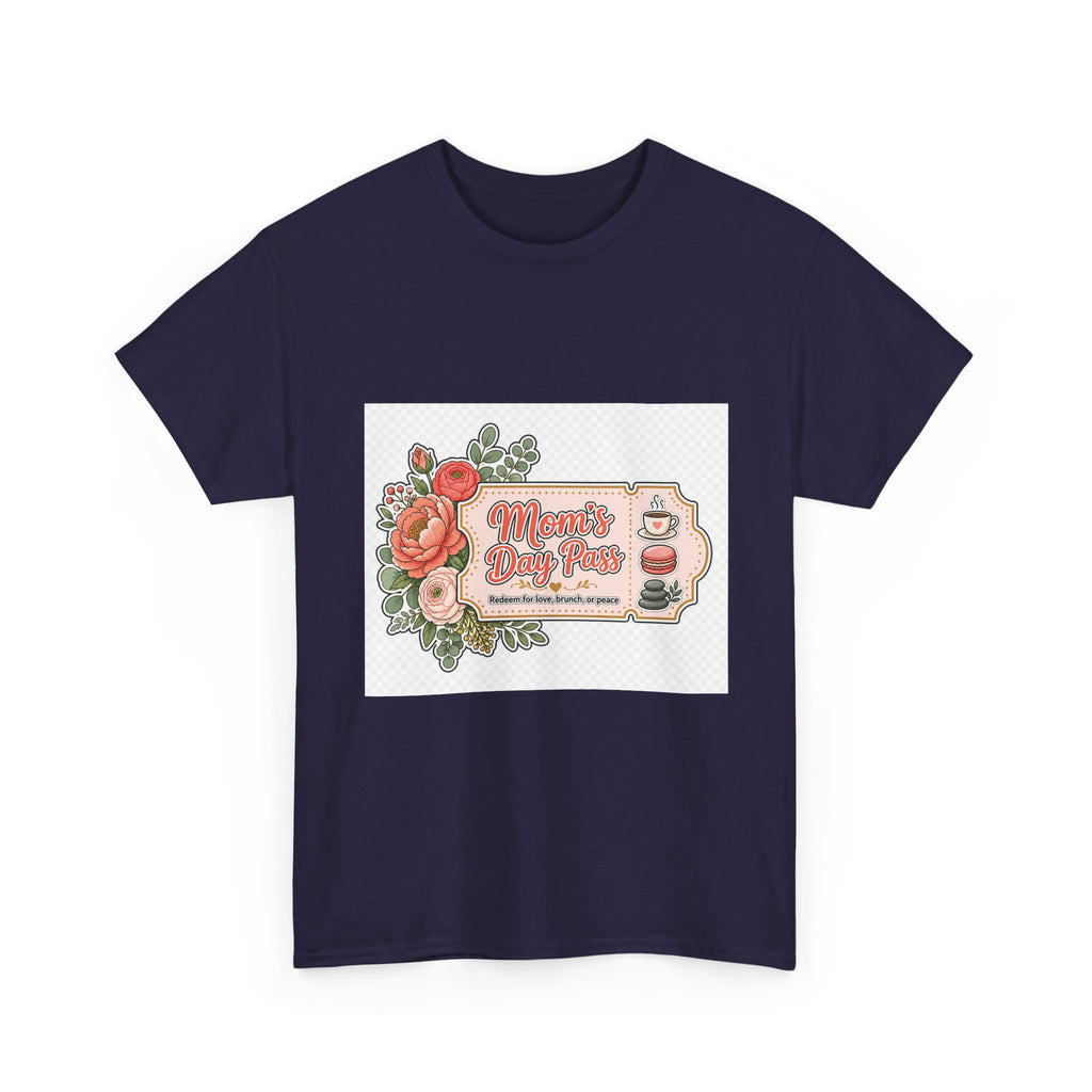 Mother's Day Shirt for Mom — Floral Heart Graphic Tee