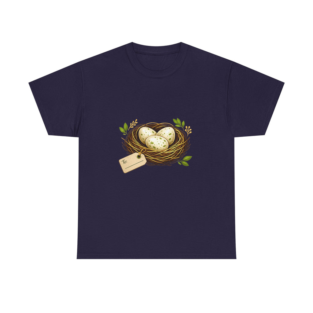 Easter Sunday Shirt for Women - Pastel Egg & Bunny Graphic Tee