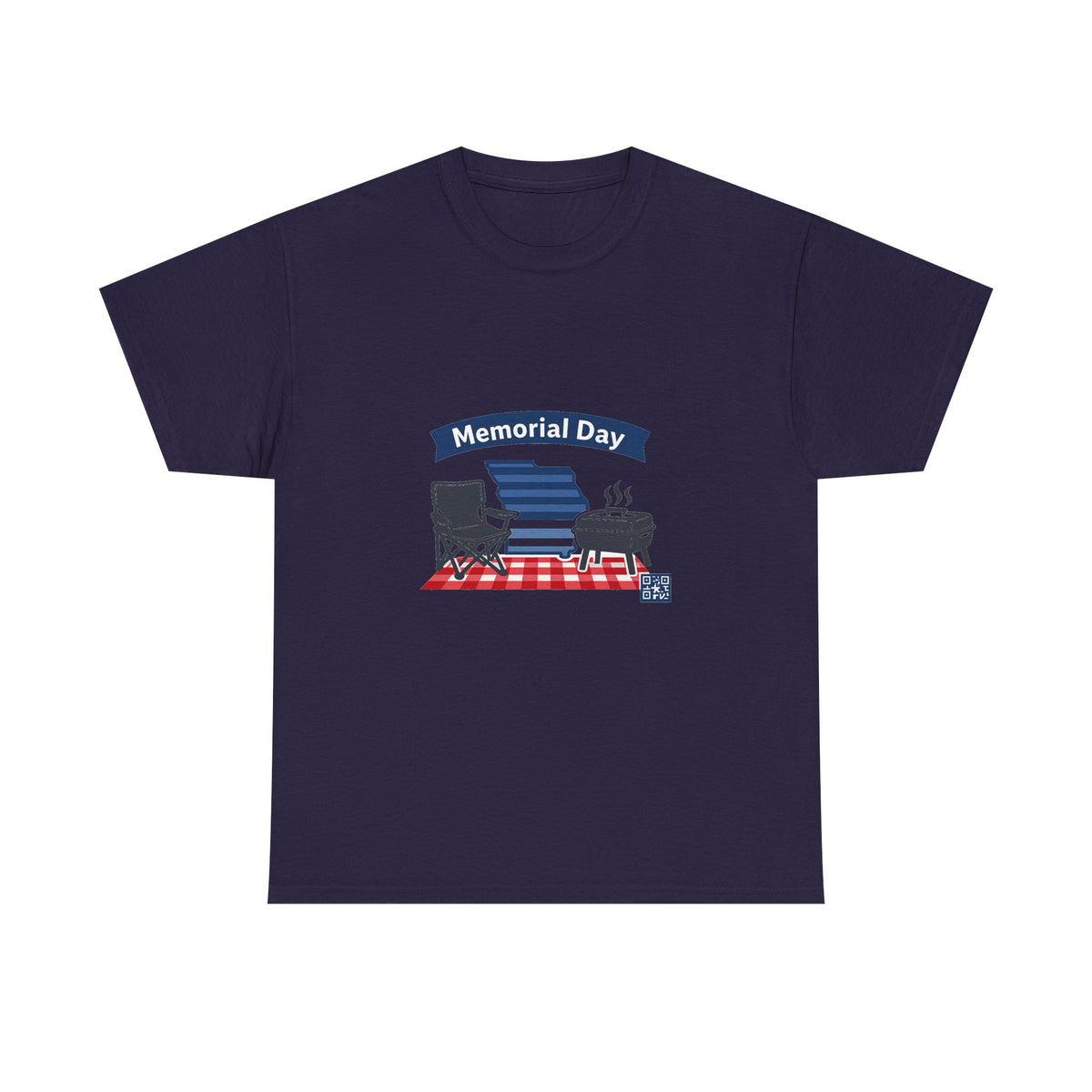 Memorial Day Tee for Veterans and Families - Honoring Heroes Design