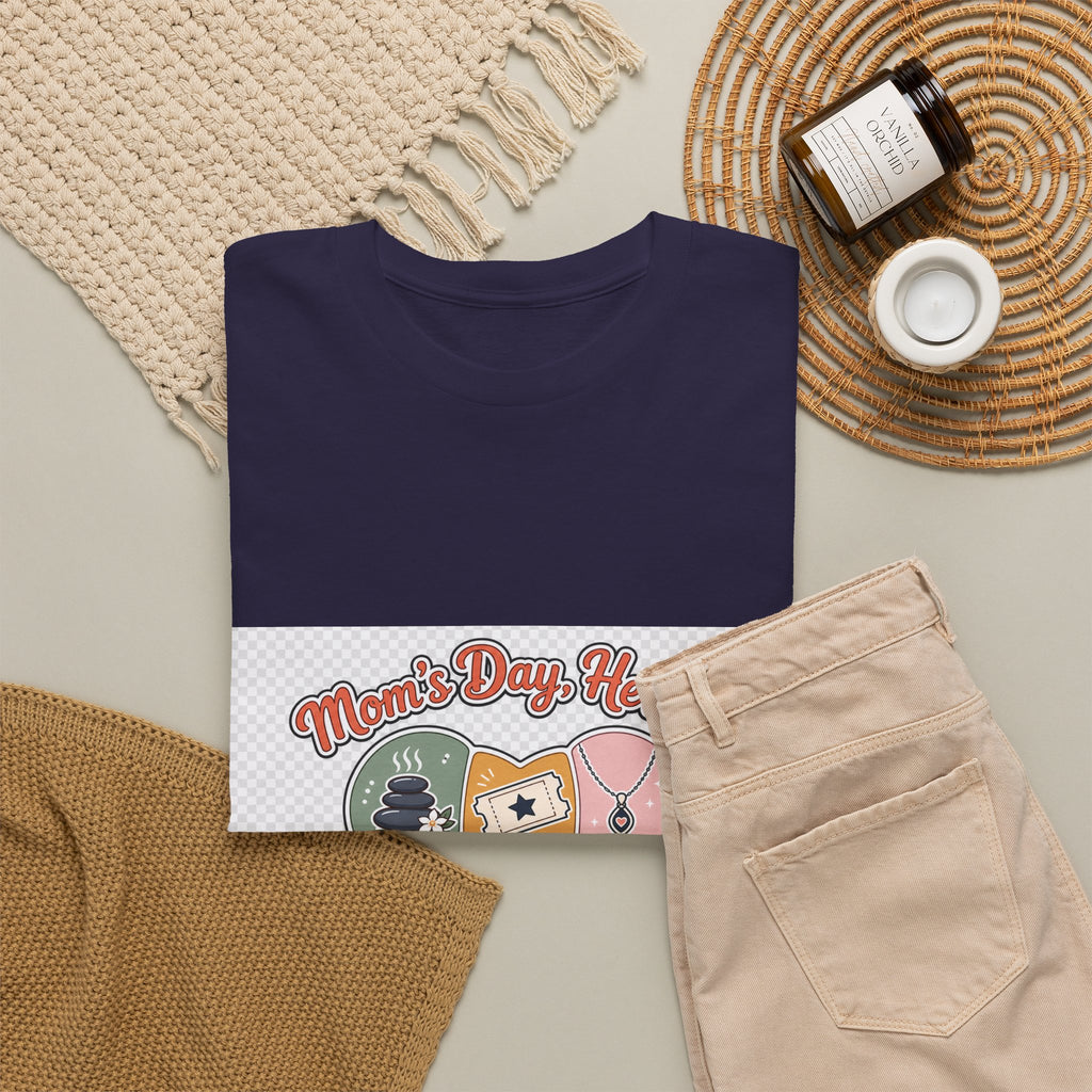 Mother's Day Shirt for Mom - Floral Heart Gift Tee