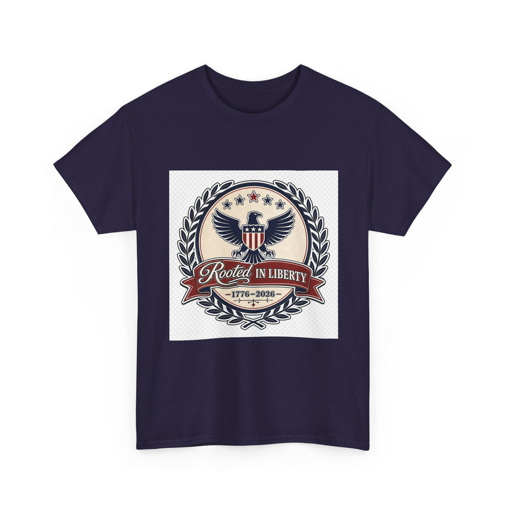 Independence Day Patriotic Flag Tee for Adults & Families