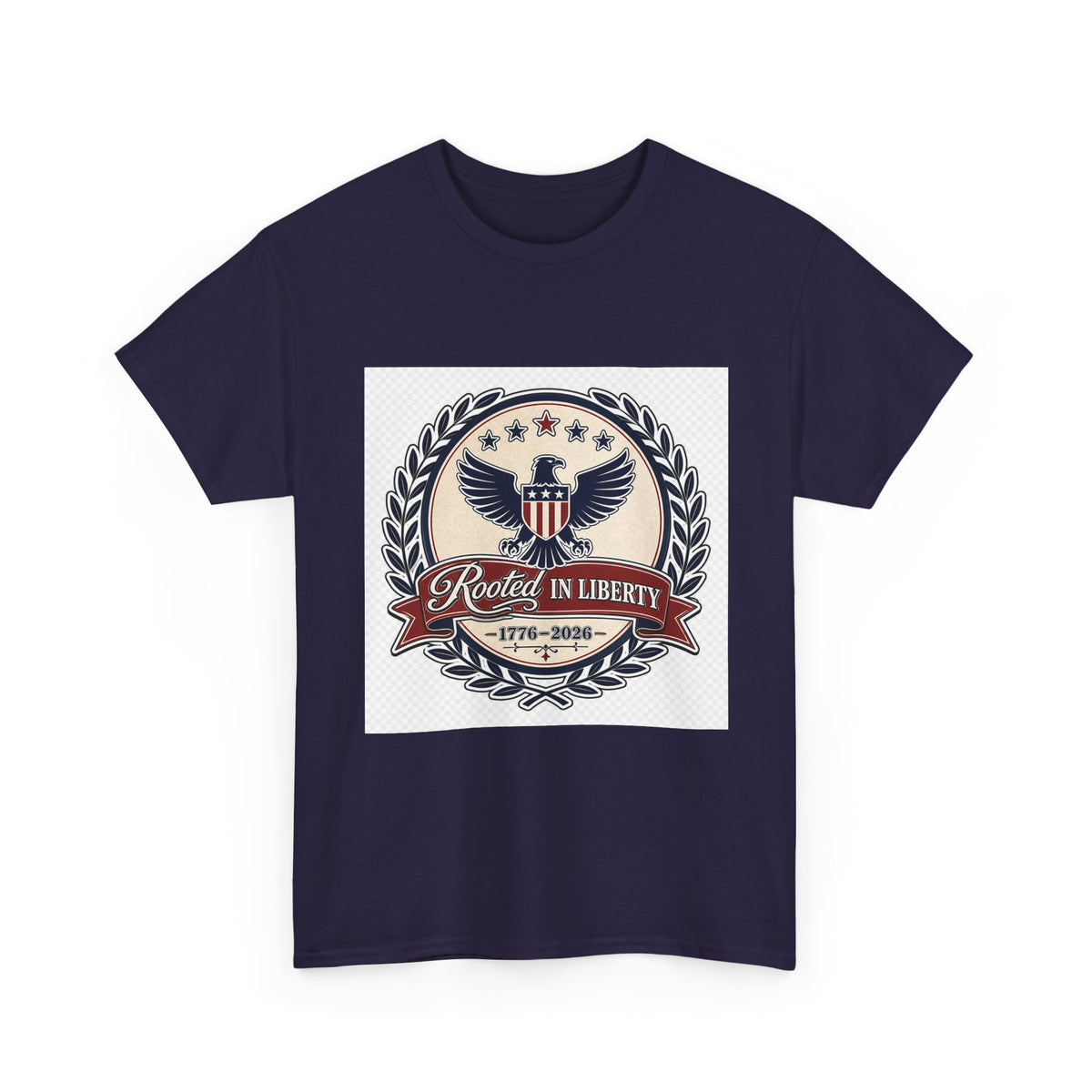 Independence Day Patriotic Flag Tee for Adults & Families