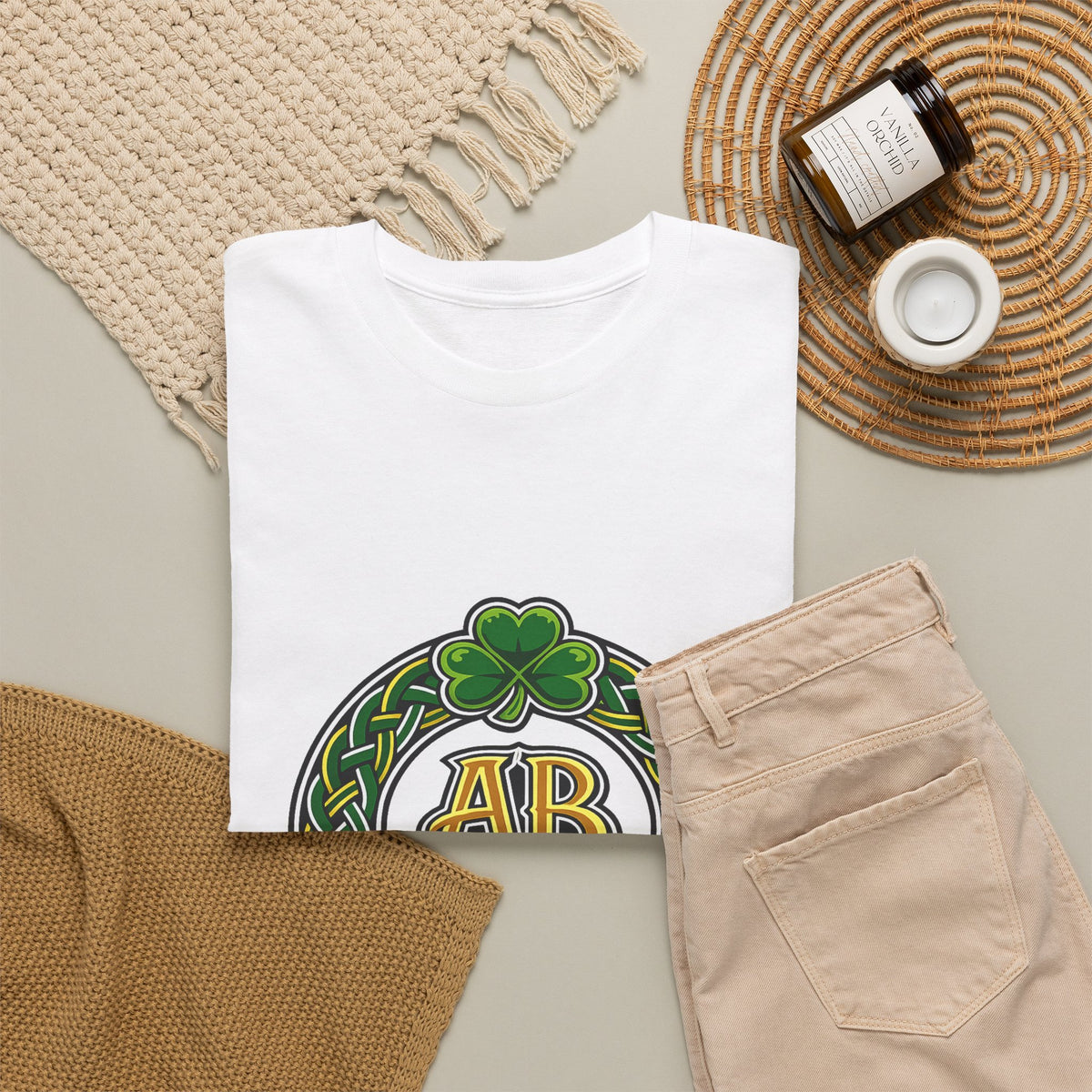 St. Patrick's Day Unisex Graphic Tee — Shamrock Gift Idea