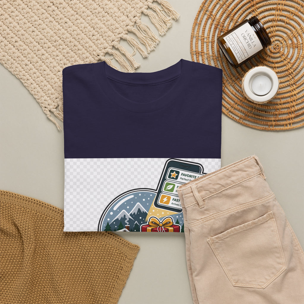 Christmas Day Cozy Cabin Graphic Tee - Family Holiday Gift