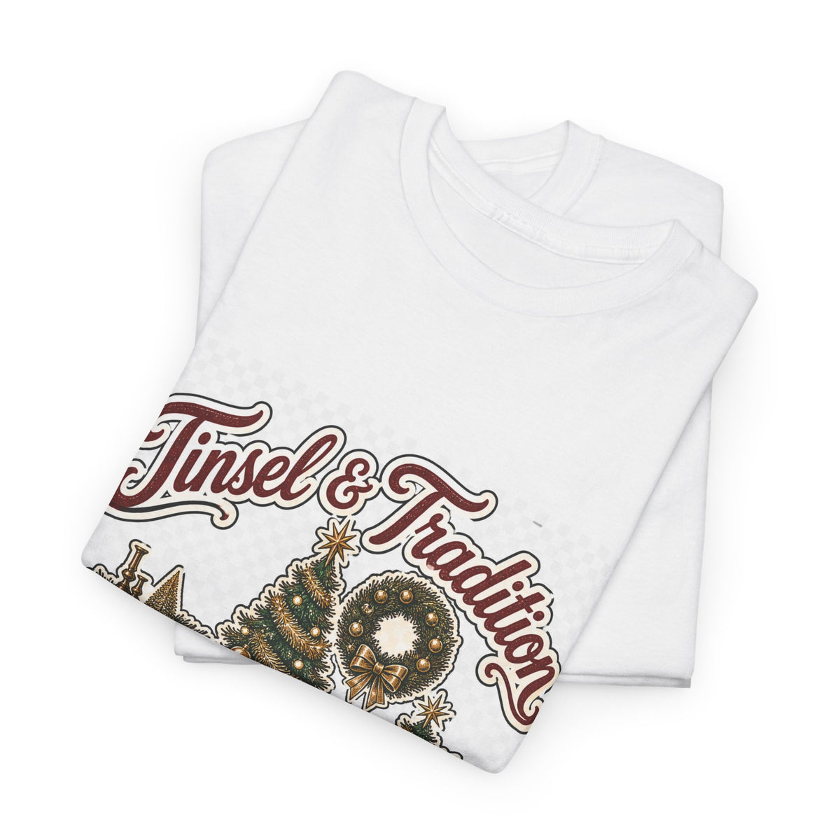 Christmas Day Cabin Graphic Tee — Family Holiday Gift Idea