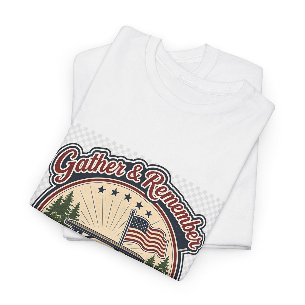 Memorial Day Patriotic Flag Shirt for Veterans & Families
