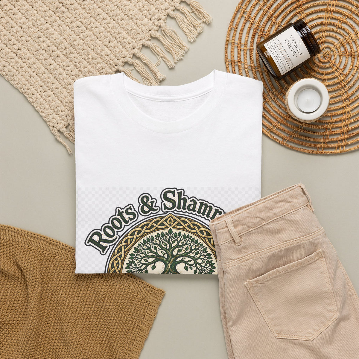St. Patrick's Day Lucky Clover Tee for Adults — Irish Humor