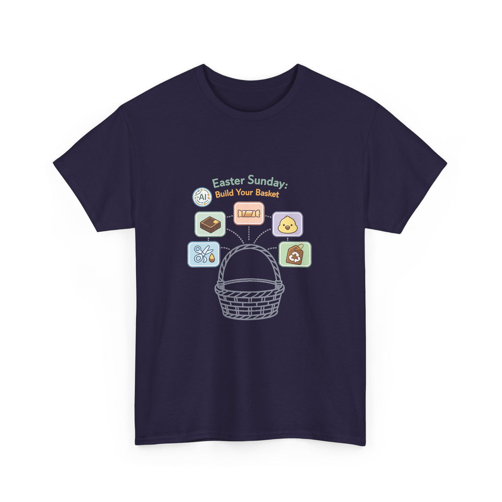 Easter Sunday Shirt for Everyone - Bunny & Pastel Egg Design