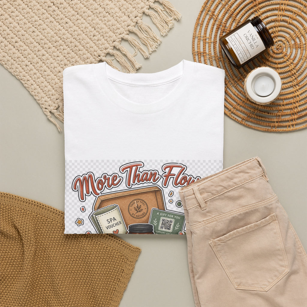 Mother's Day Floral Heart Tee for Mom - Gift Shirt