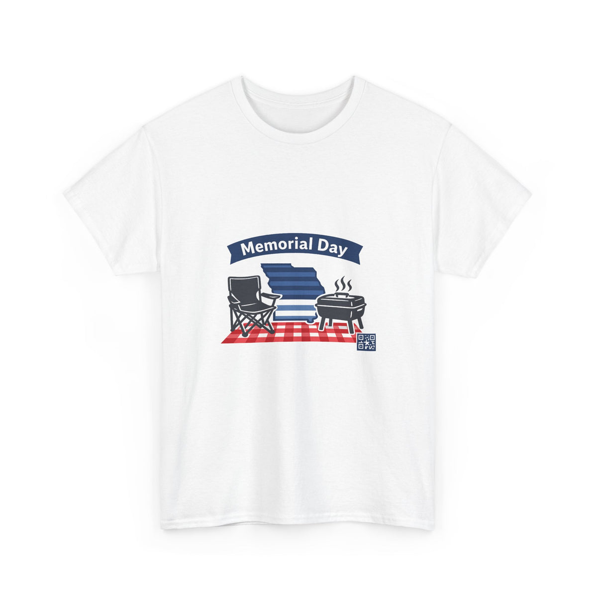Memorial Day Tee for Veterans and Families - Honoring Heroes Design