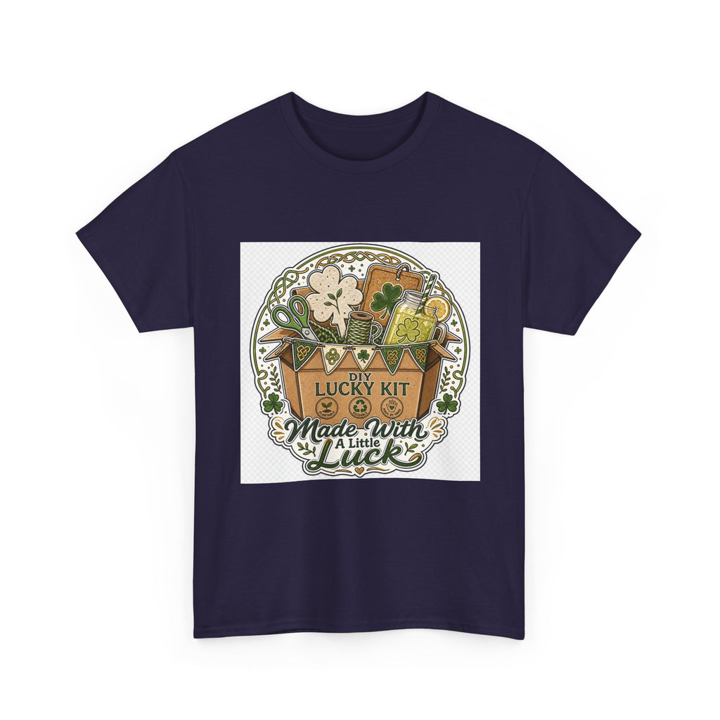 St. Patrick's Day Lucky Shamrock Beer Graphic Tee for Adults