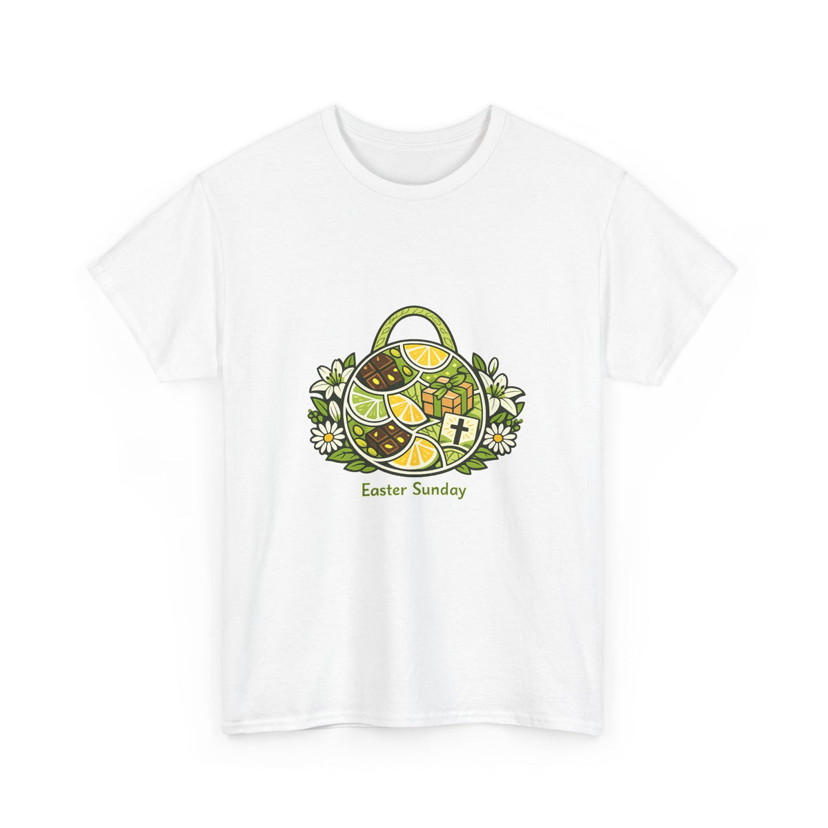 Easter Sunday Shirt — Whimsical Spring Bunny Art Tee