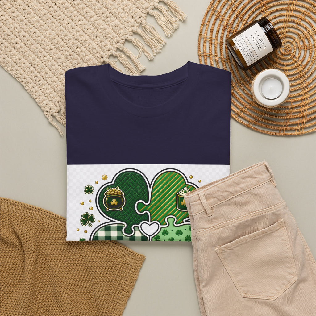St. Patrick's Day Shirt - Lucky Clover Retro Graphic Tee