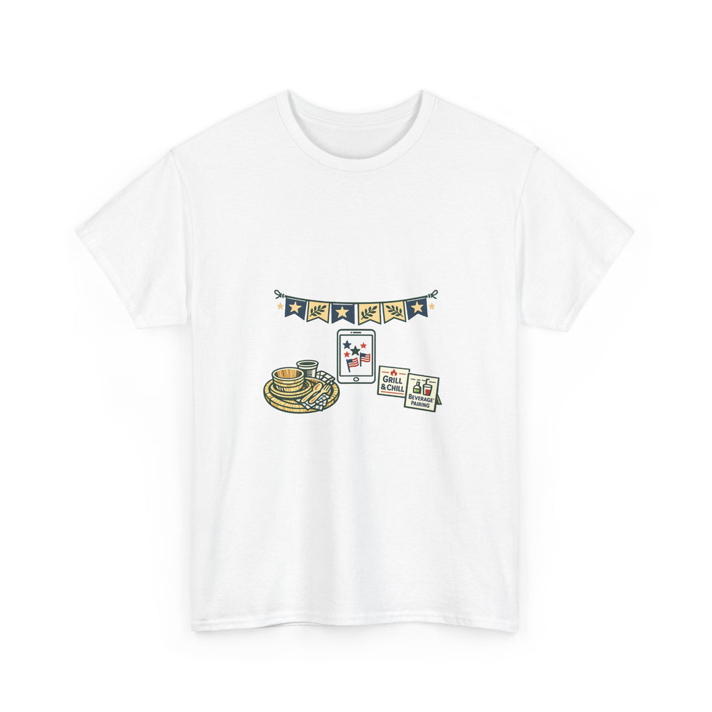Independence Day TShirt for Patriots - USA Flag Graphic