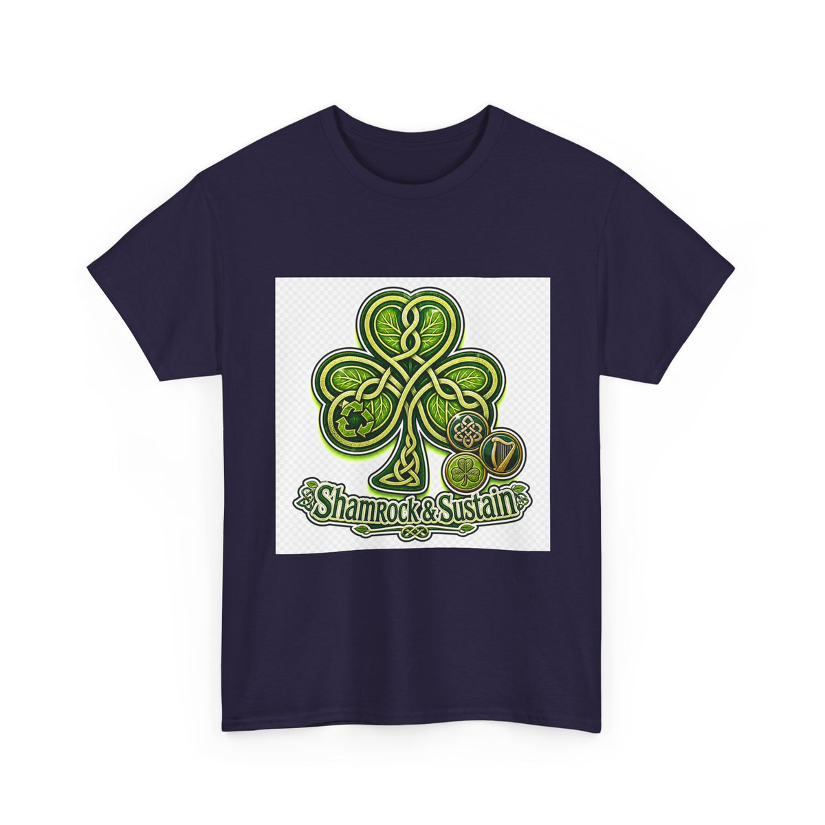 St. Patrick's Day Lucky Clover Vintage Graphic Tee Unisex