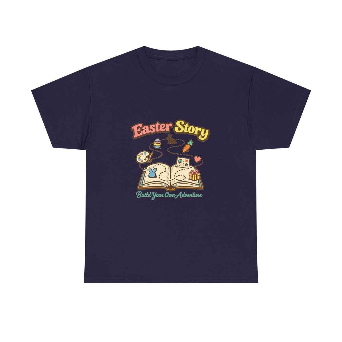 Easter Sunday Shirt for Everyone - Colorful Spring Bunny Design