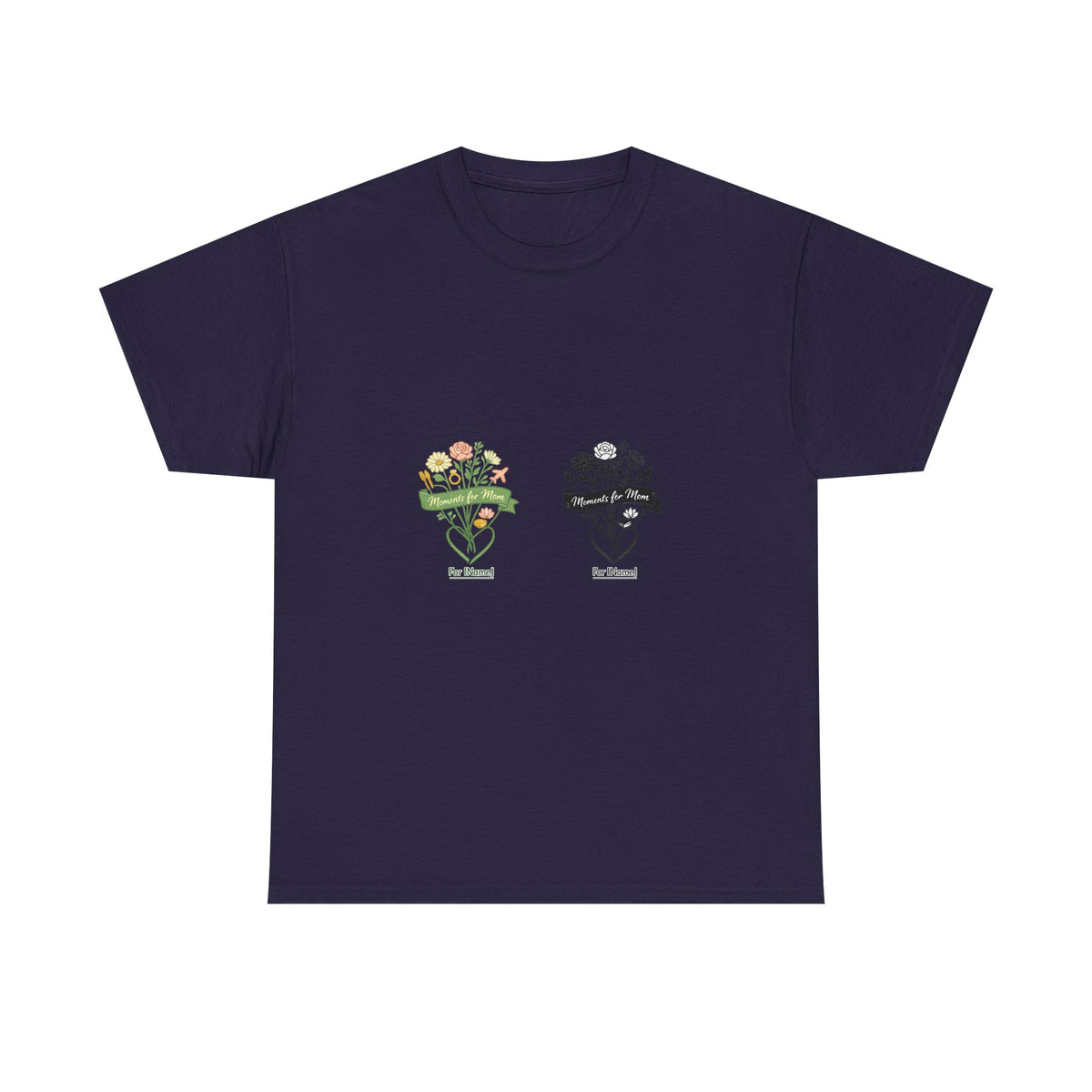 Mother's Day Shirt for Mom - Floral Heart Design Gift