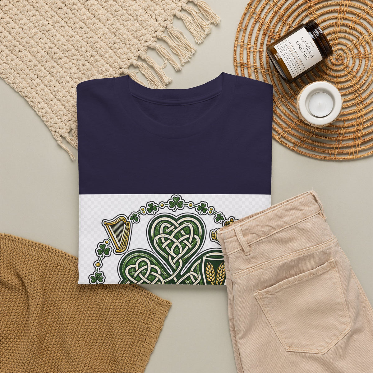 St. Patrick's Day Lucky Shamrock Tee for Friends & Family