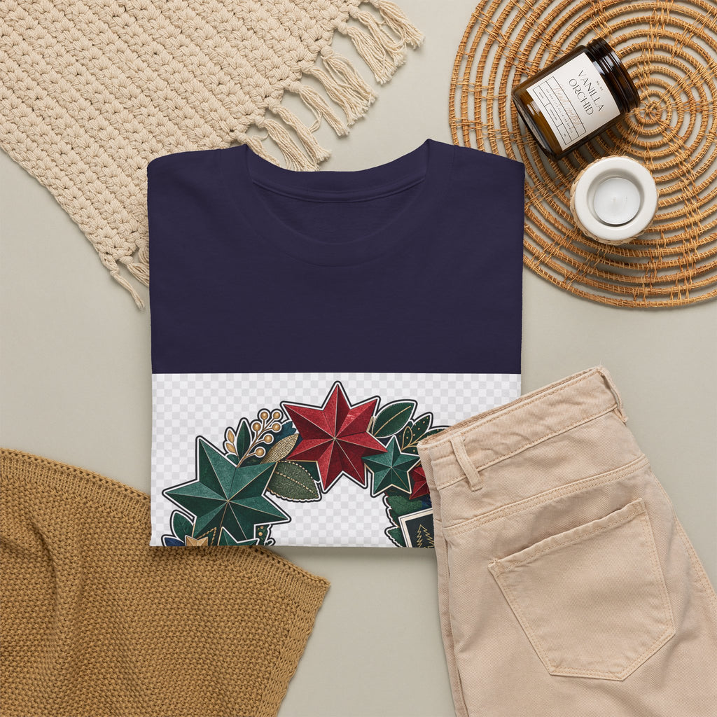 Christmas Day Unisex Graphic Tee — Cozy Cabin Winter Design