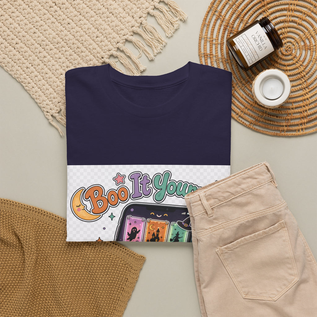 Halloween Shirt for Adults - Spooky Pumpkin Skull Design