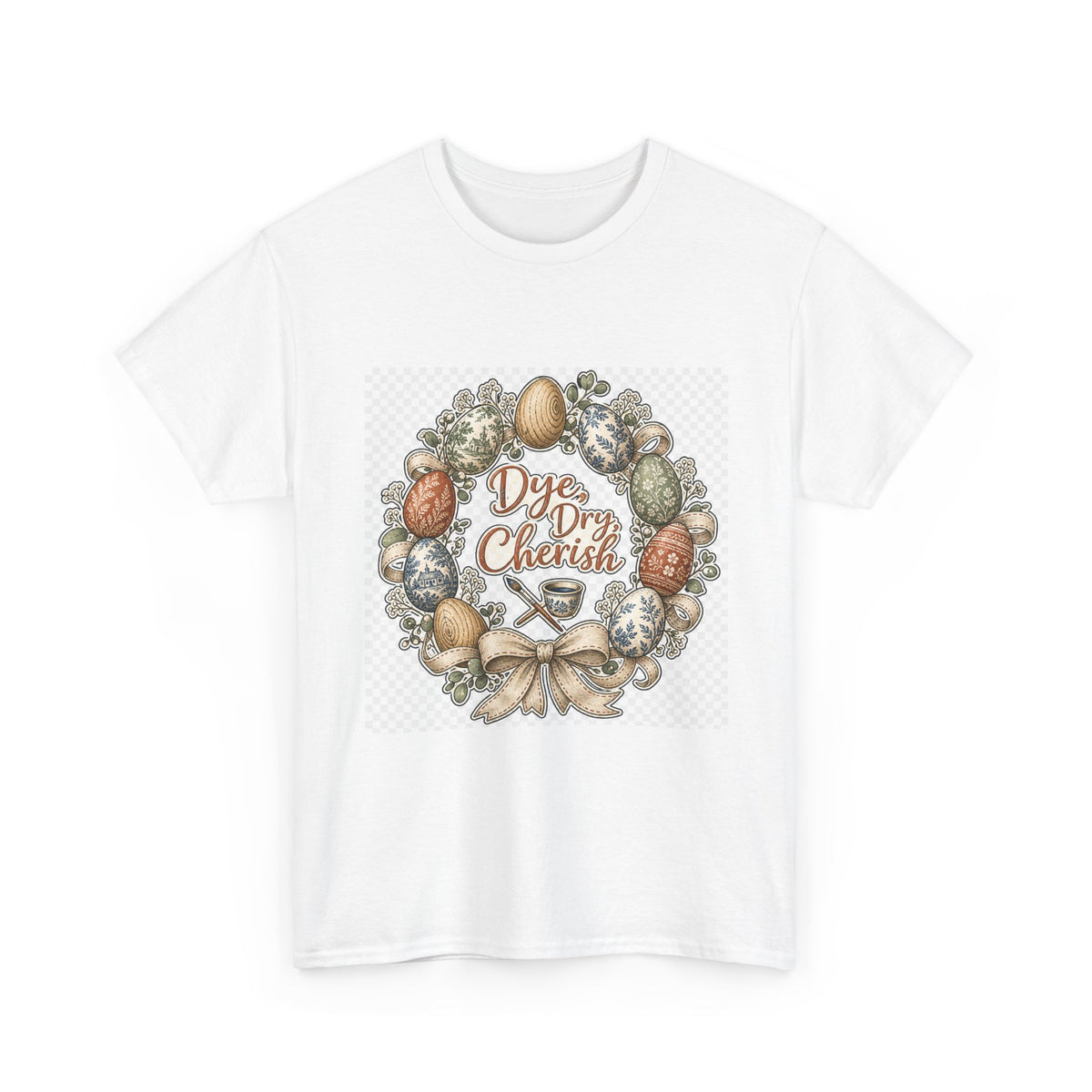Easter Sunday Family Tee - Pastel Bunny Egg Design