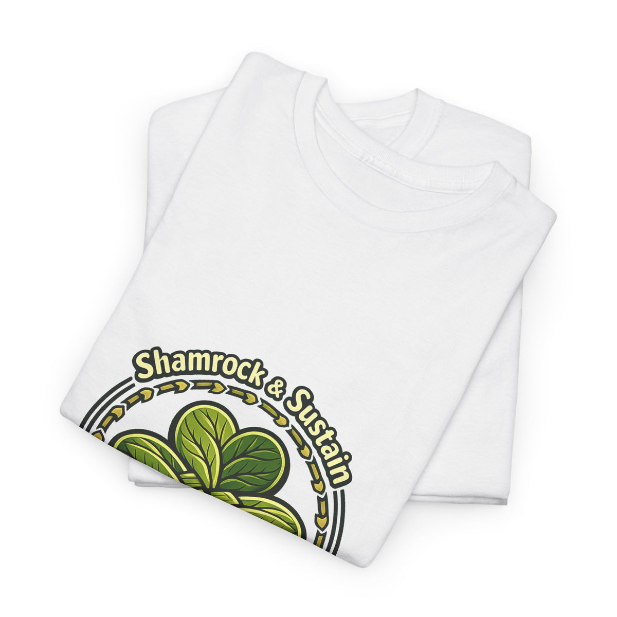 St. Patrick's Day Graphic Tee for Him – Shamrock Art Shirt