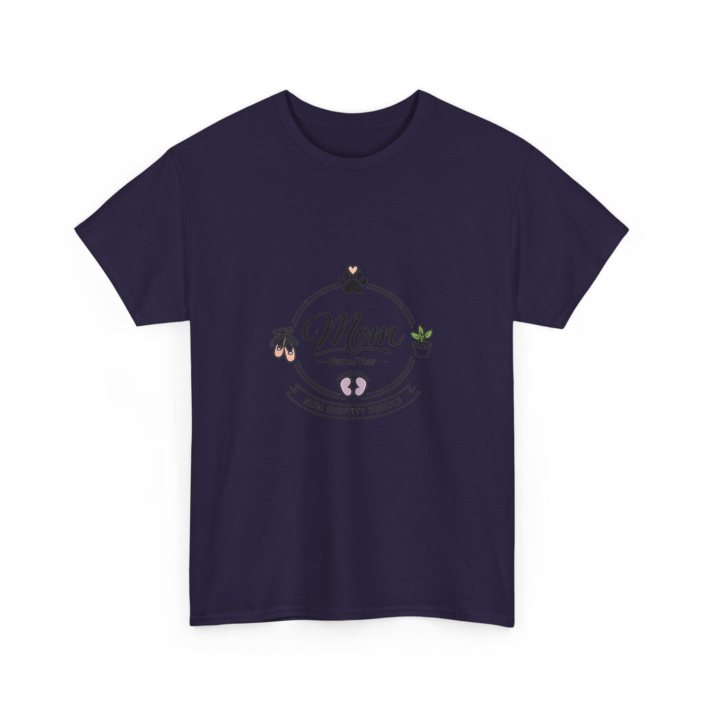 Mother's Day Shirt for Moms - Floral Heart Design Gift