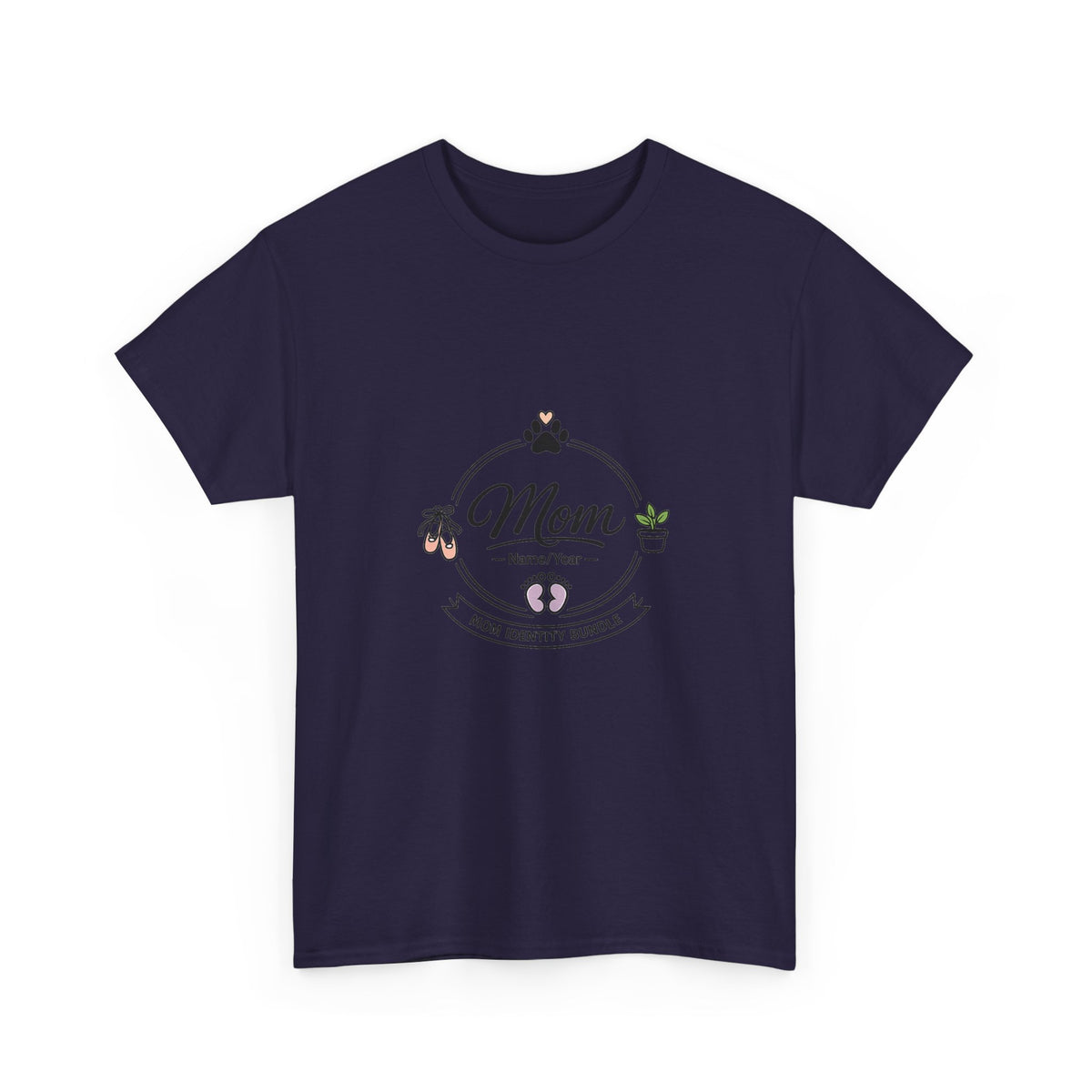 Mother's Day Shirt for Moms - Floral Heart Design Gift
