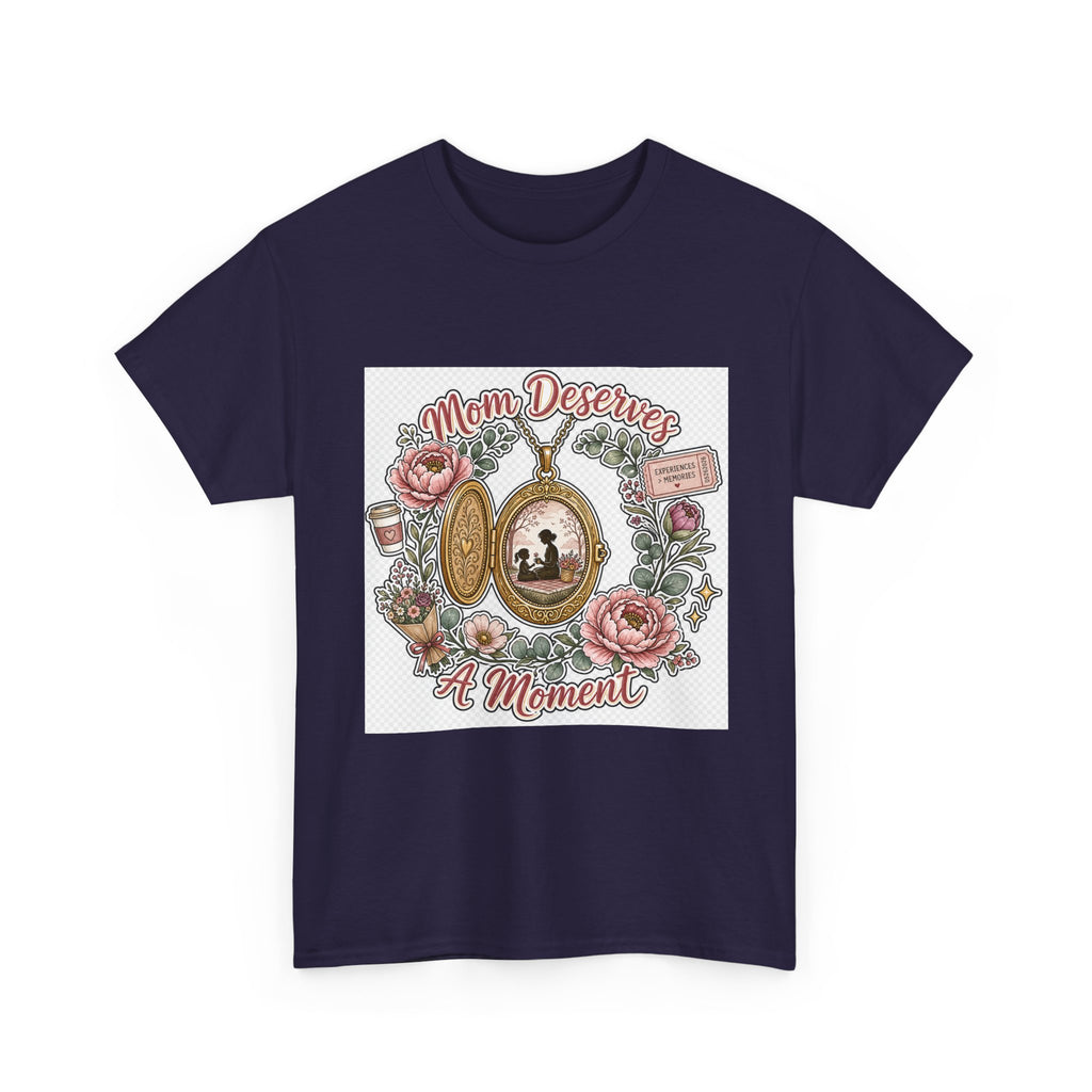 Mother's Day Floral Heart T-Shirt for Mom — Gift Tee