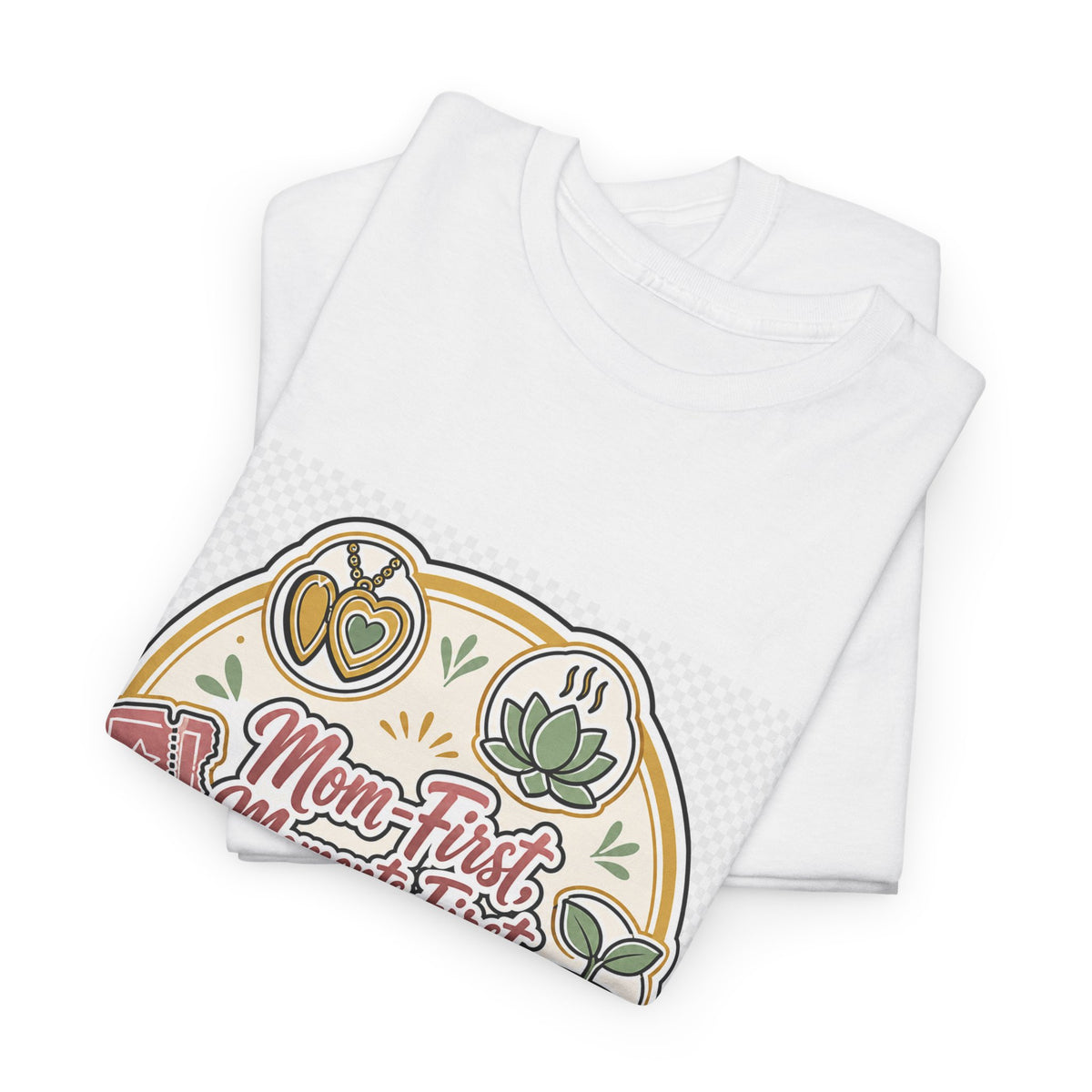 Mother's Day Shirt for Mom — Floral Heart Graphic Tee