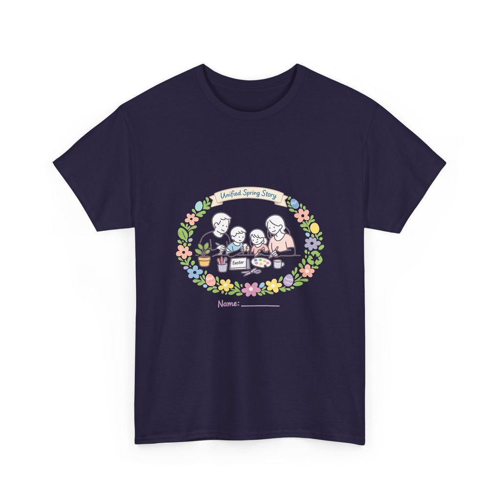 Easter Sunday Gift Shirt for Women - Spring Bunny Art