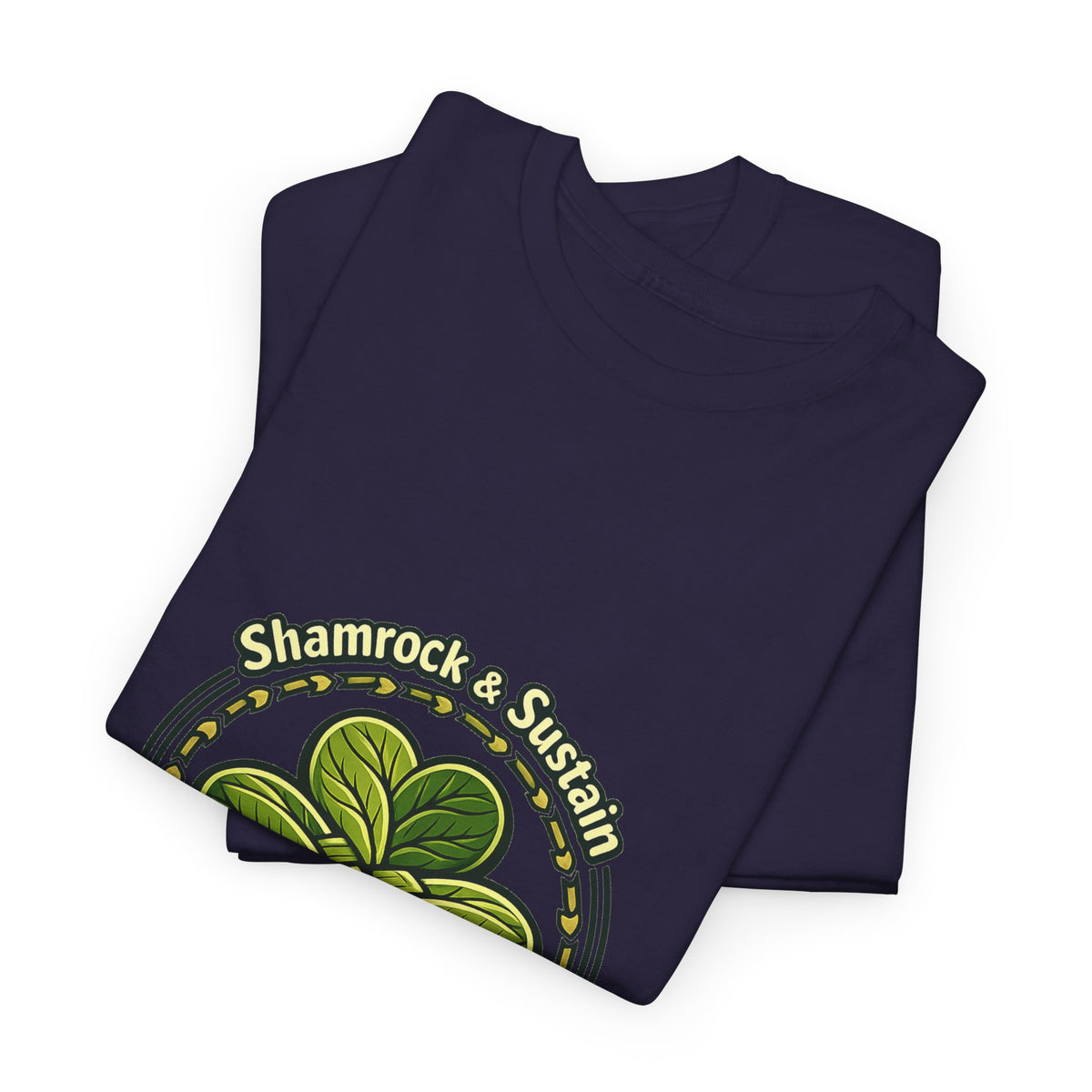 St. Patrick's Day Graphic Tee for Him – Shamrock Art Shirt