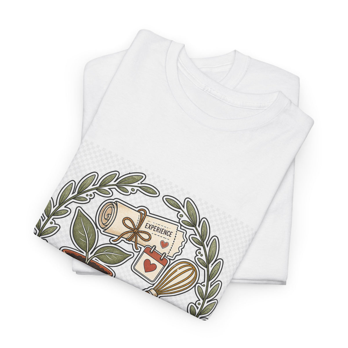 Mother's Day Floral Heart Shirt for Mom — Gift Tee