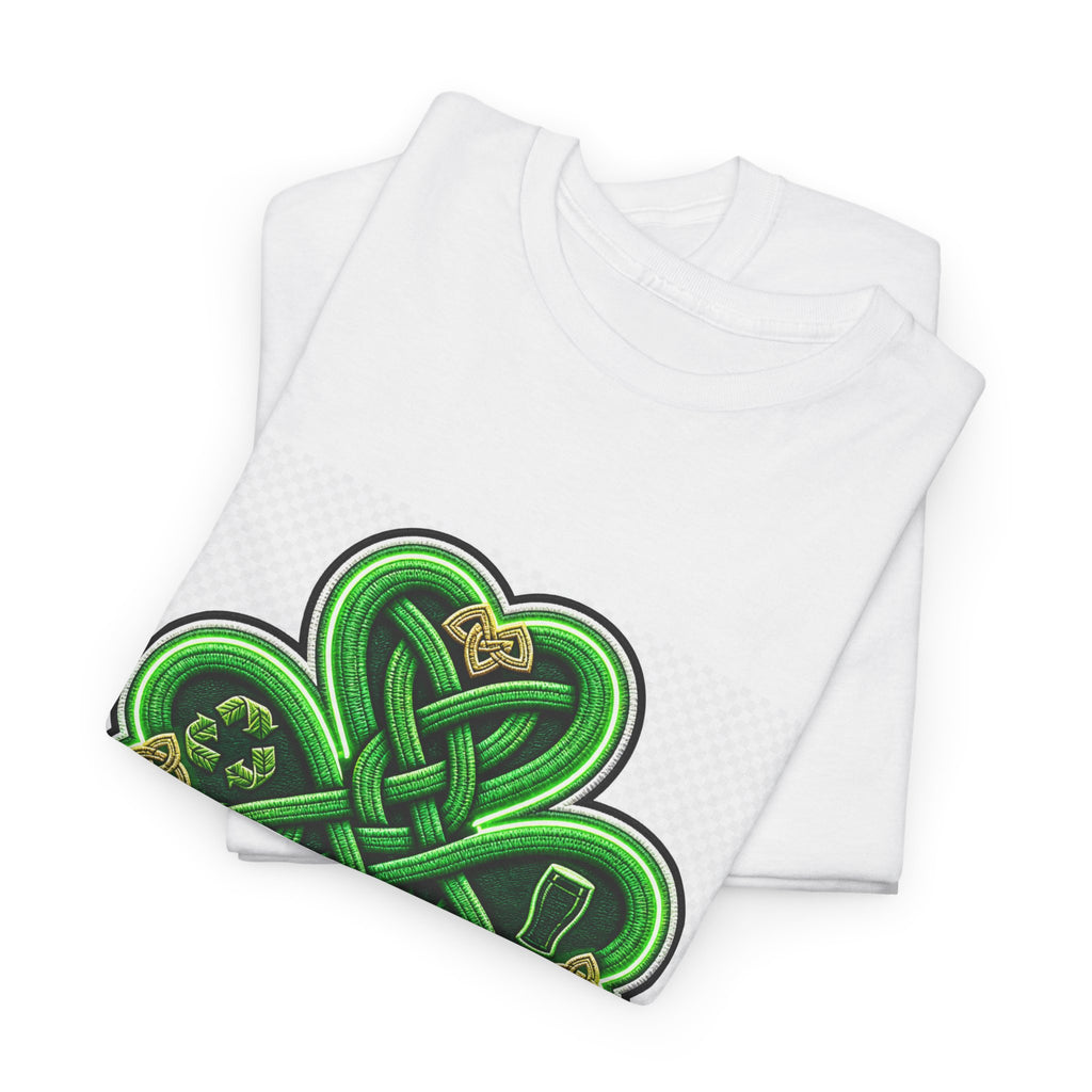 St. Patrick's Day Lucky Shamrock Tee for Dad & Family
