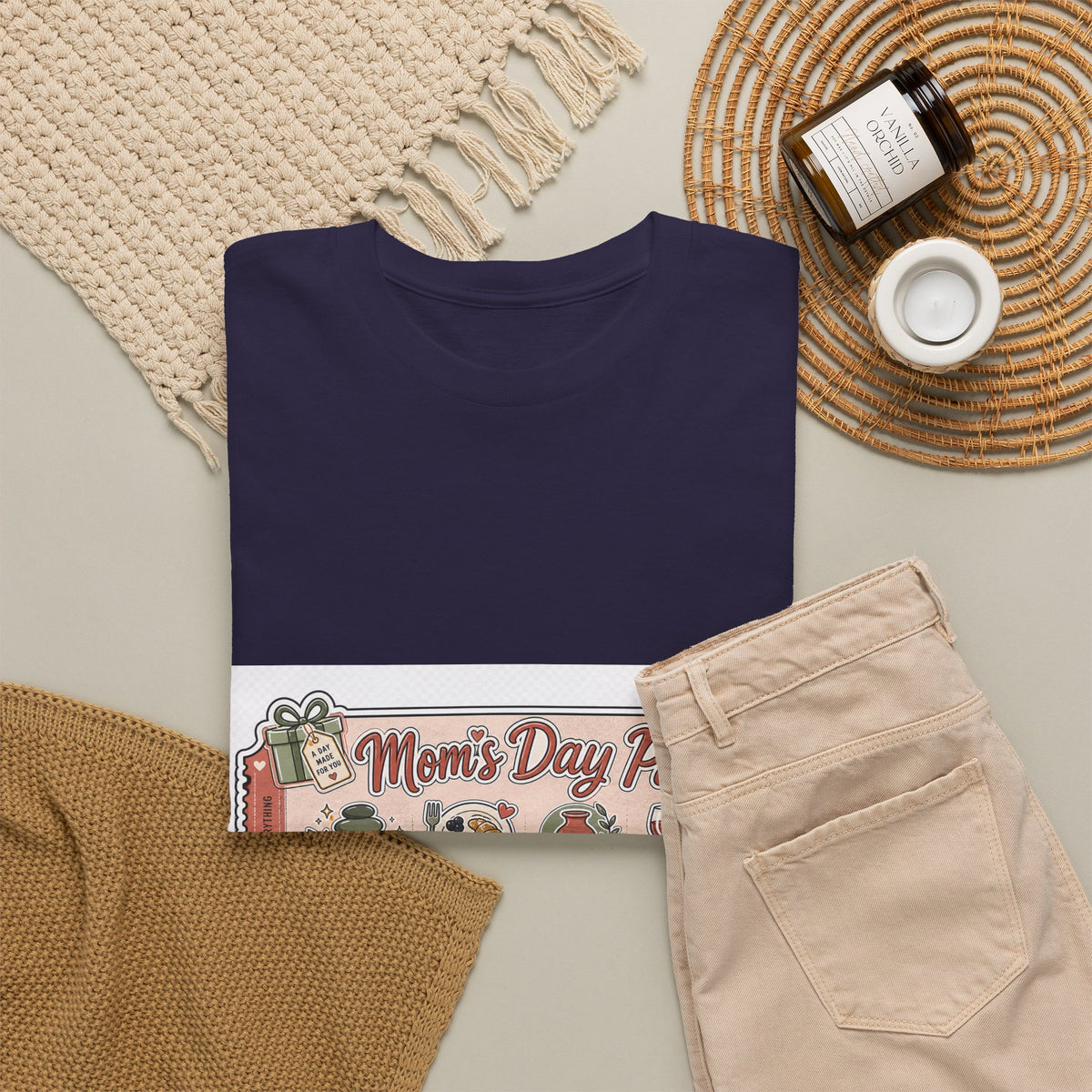 Mother's Day Floral Mom Shirt — Soft Cotton Gift Tee