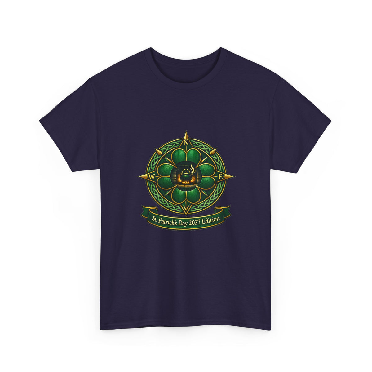 St. Patrick's Day Shirt – Shamrock Celtic Design for All