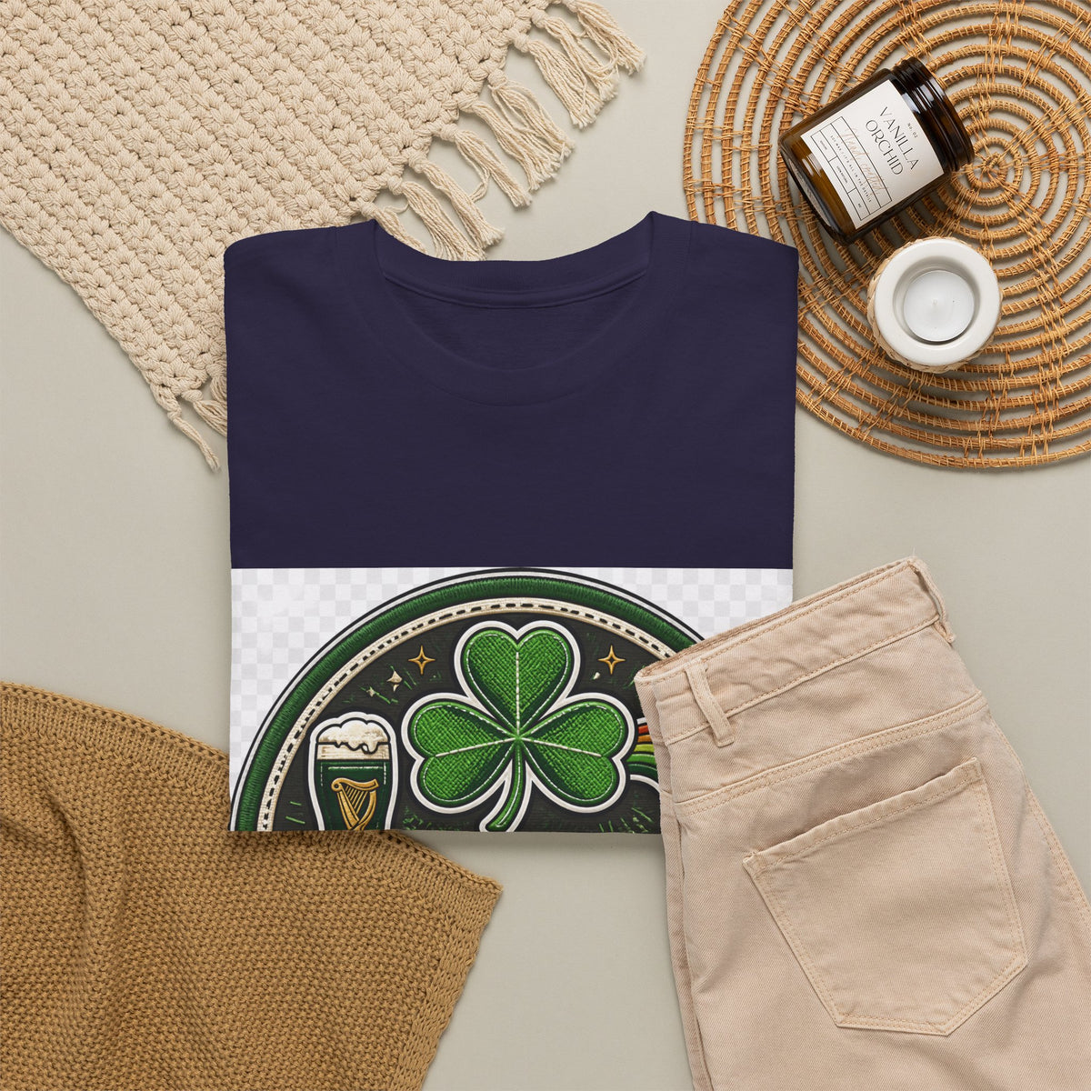 St. Patrick's Day Shamrock Brew Crew Tee for Beer Lovers