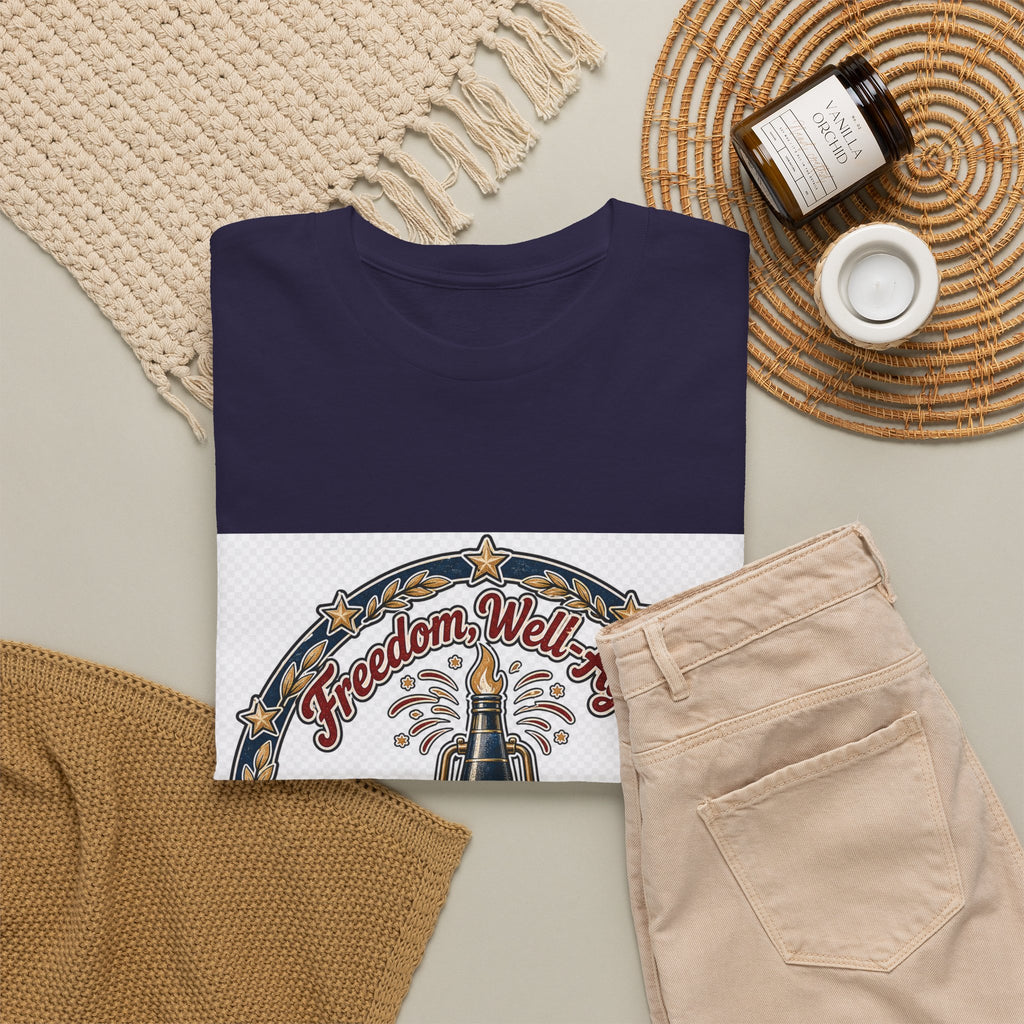 Independence Day Patriotic Fireworks Tee — Unisex Gift