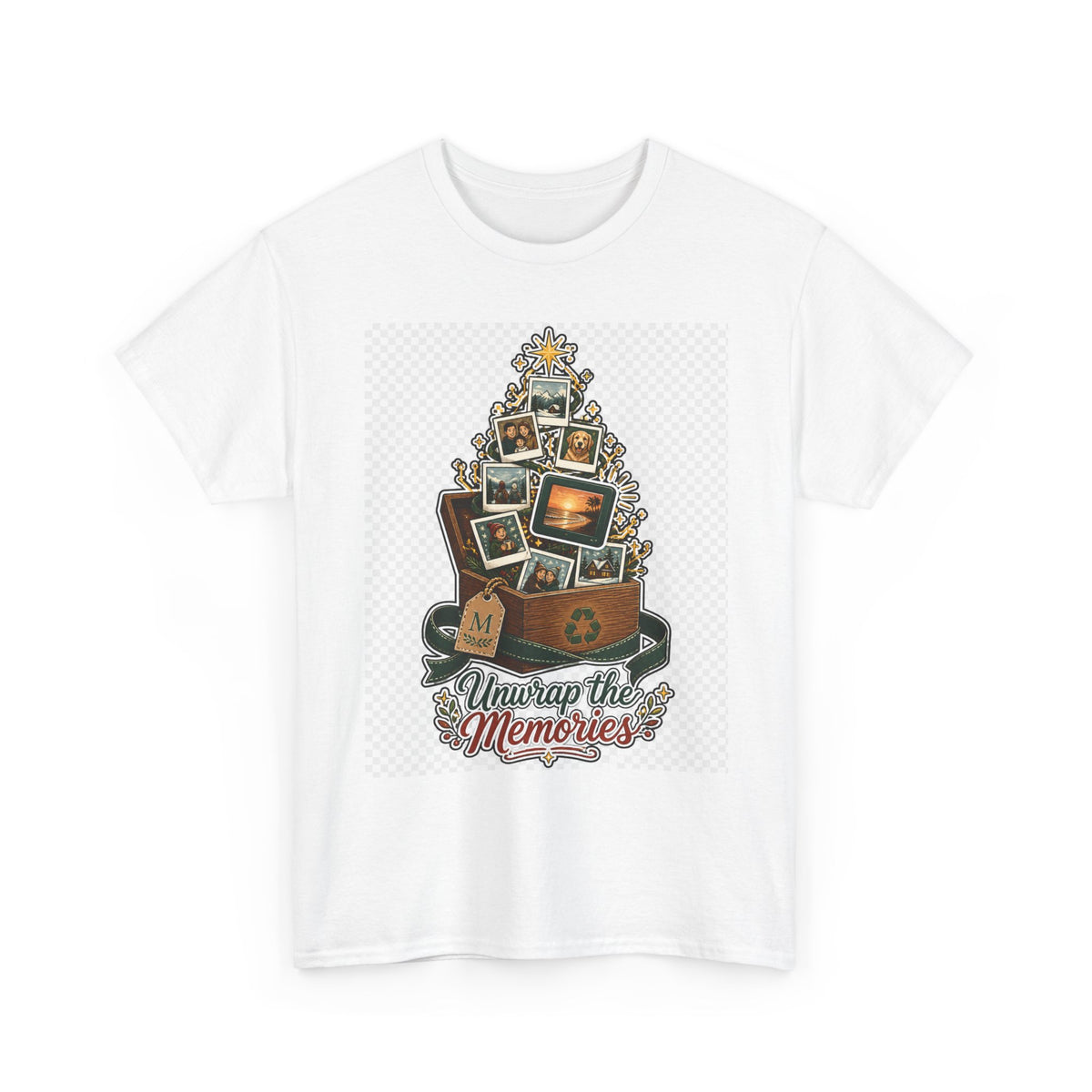 Christmas Day Vintage Snowflake Tee - Family Holiday Gift