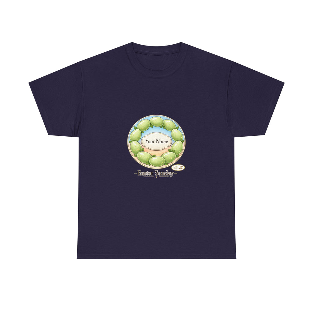 Easter Sunday Shirt for Women - Floral Egg Art Gift