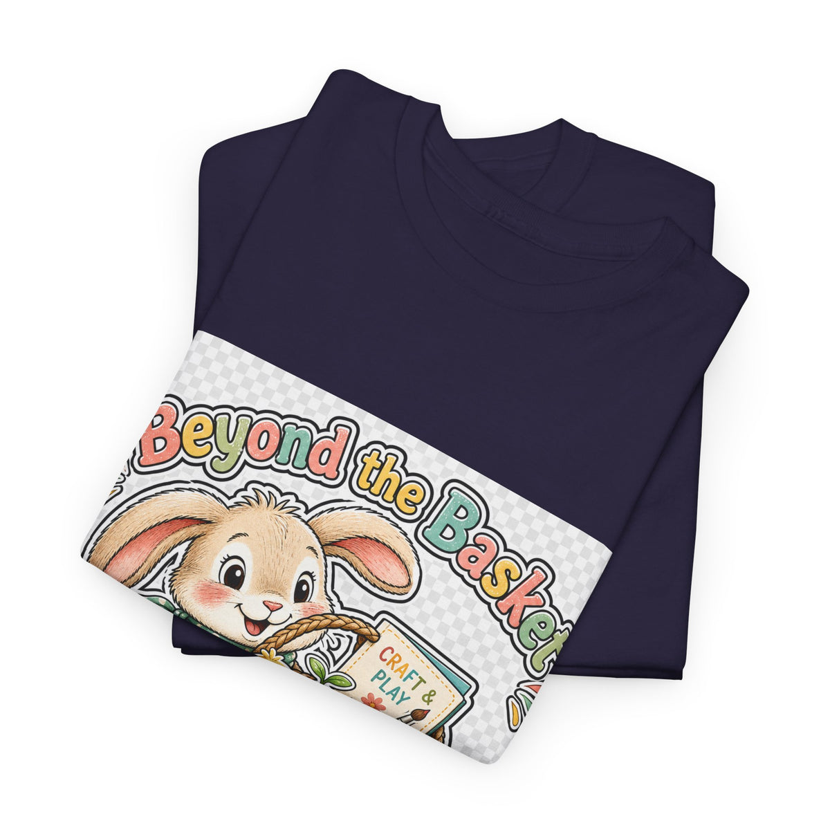 Easter Sunday Tee for Families - Cute Bunny Design