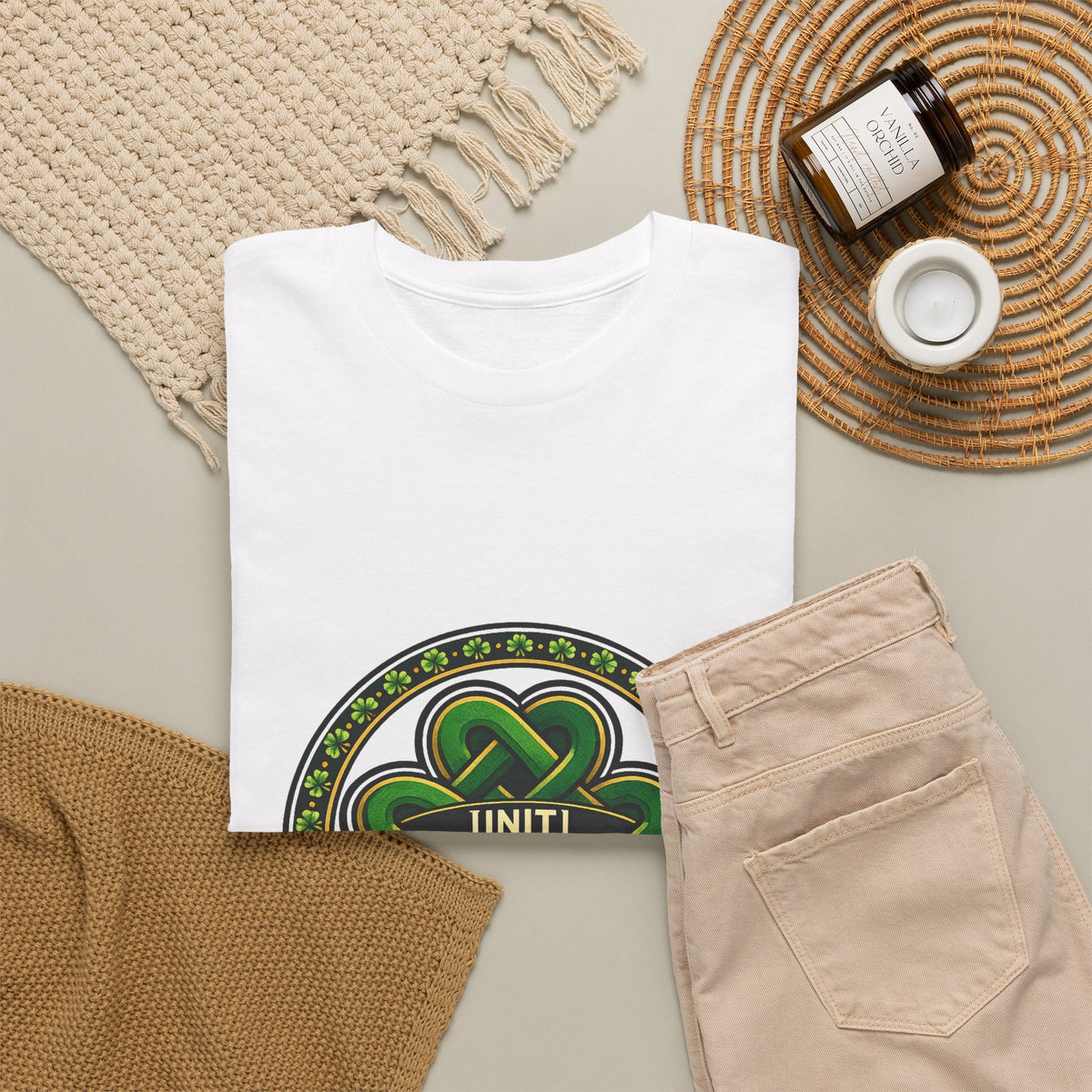 St. Patrick's Day Graphic Tee – Unisex Shamrock Design Gift