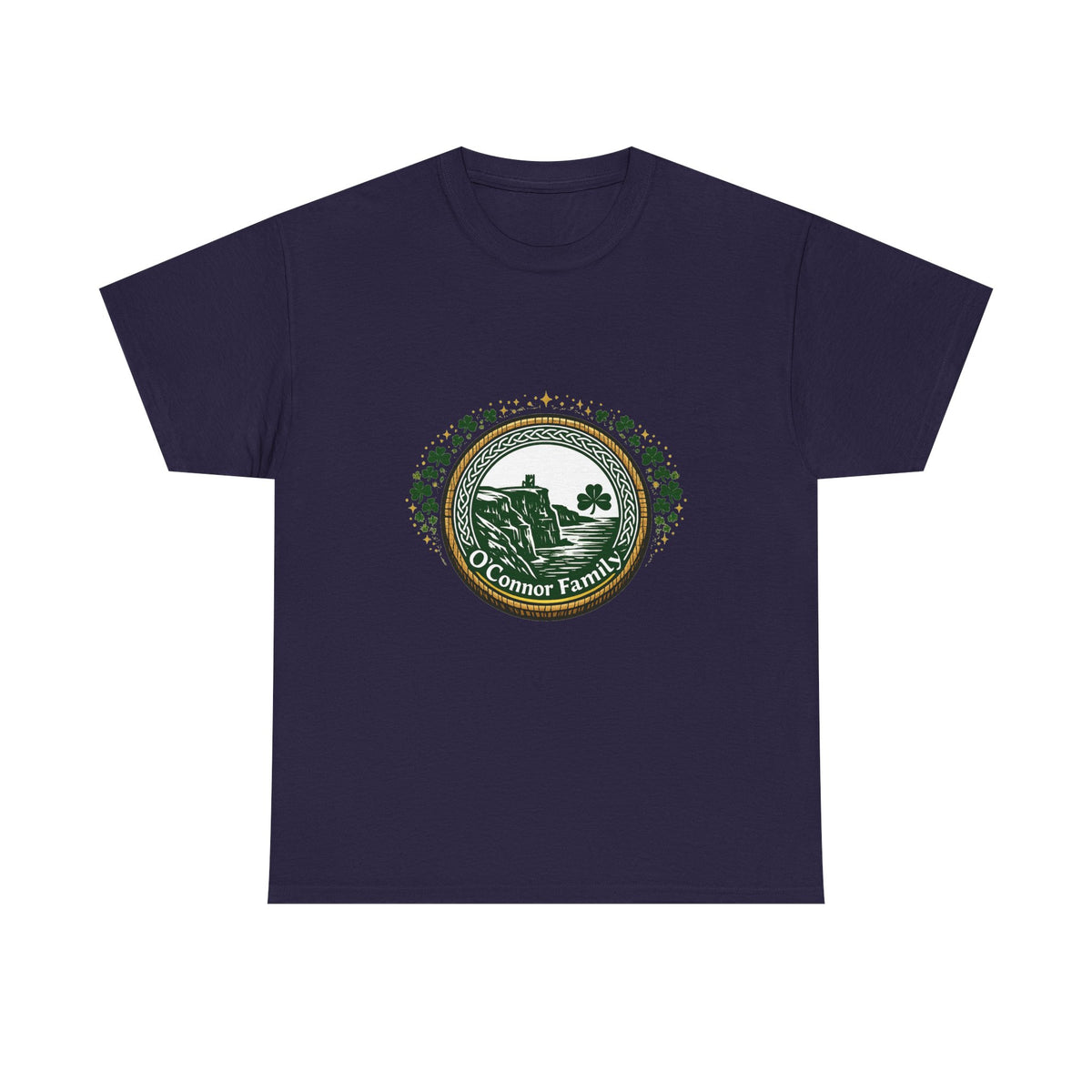 St. Patrick's Day Tee - Celtic Shamrock Graphic for Adults
