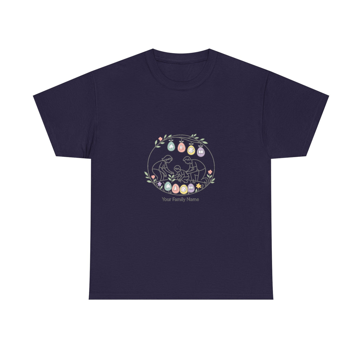 Easter Sunday Shirt for Christians: Spring Faith Art Tee