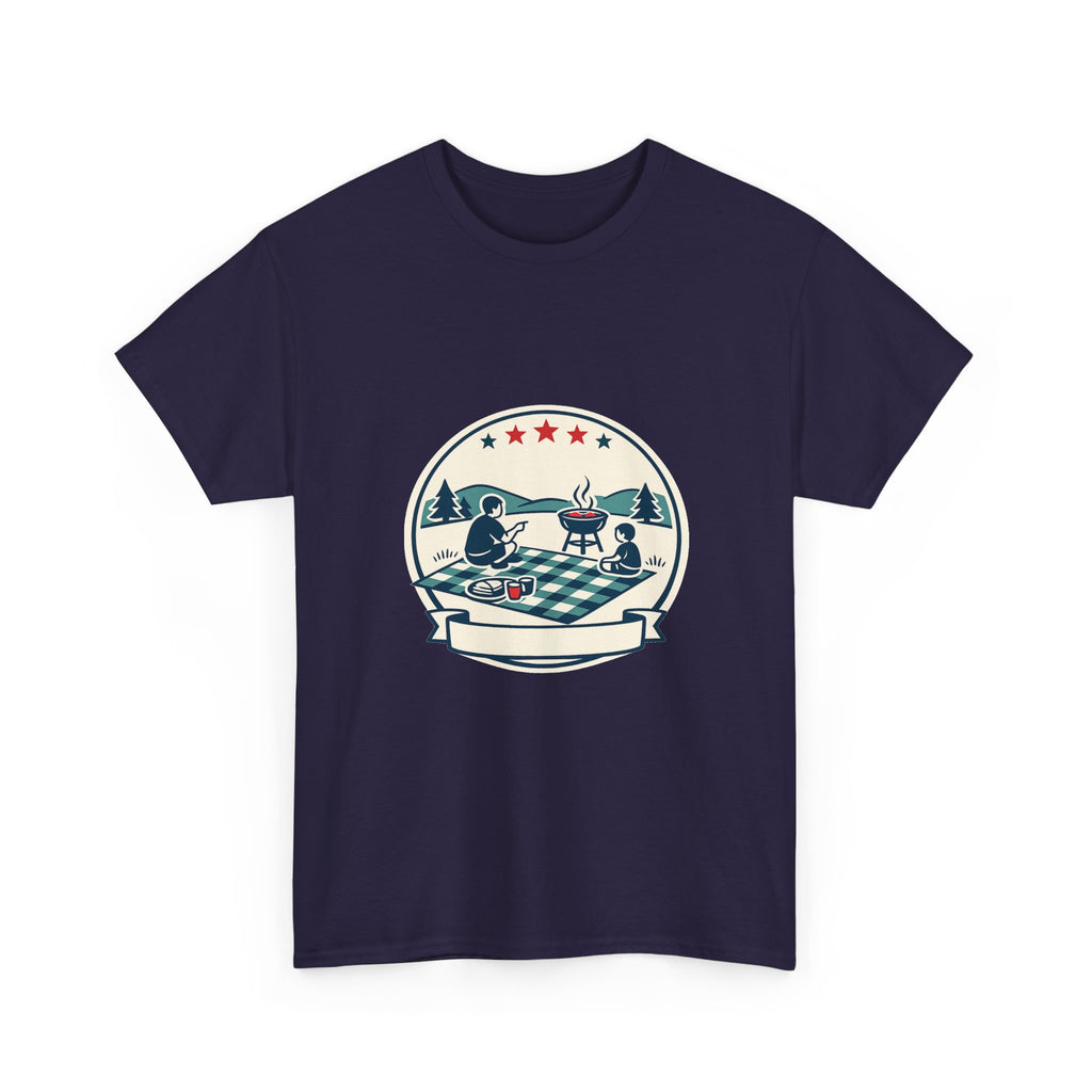 Independence Day Shirt for USA Fans: Freedom & Fireworks Graphic Tee