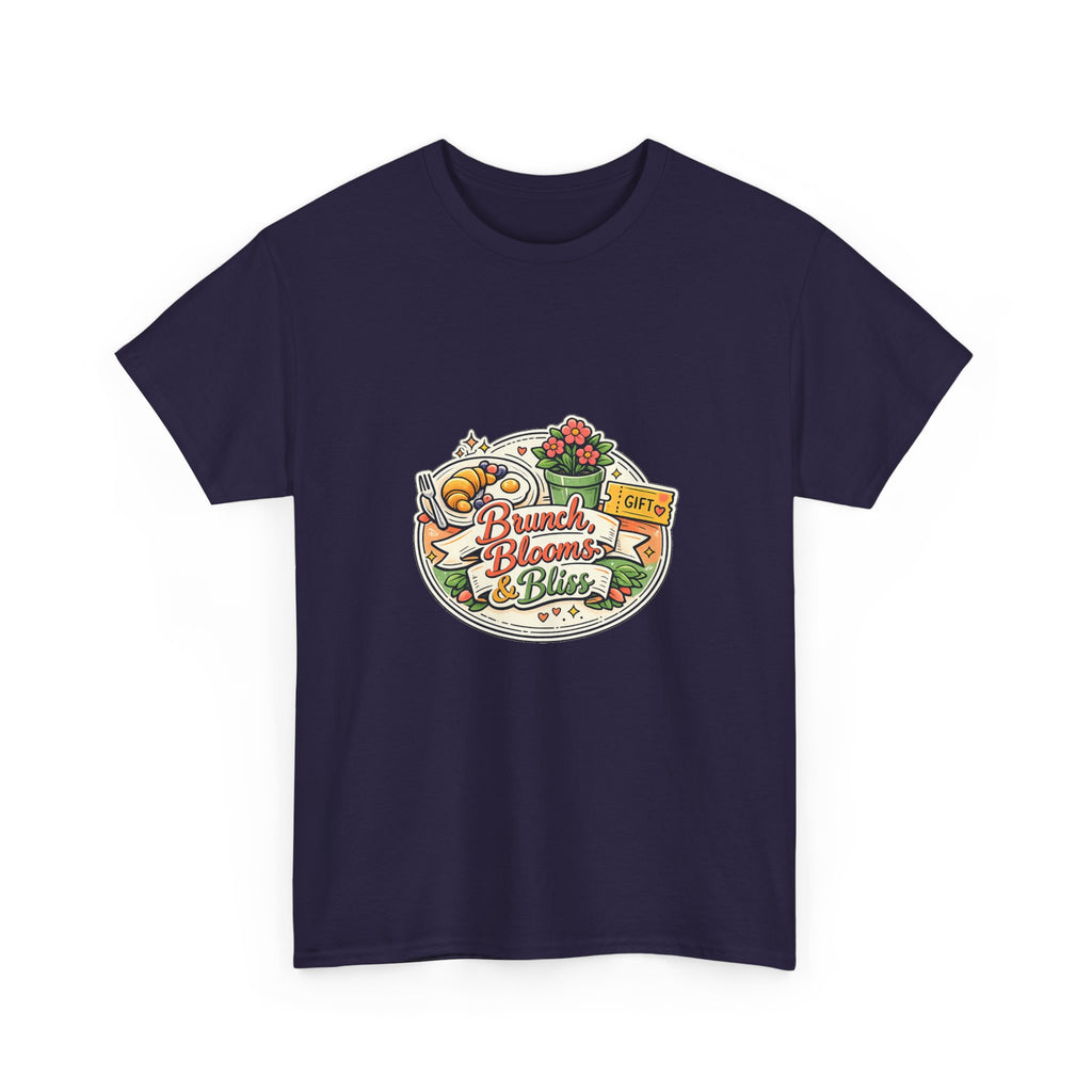 Mother's Day Floral Heart Mom Gift Tee — Soft Cotton