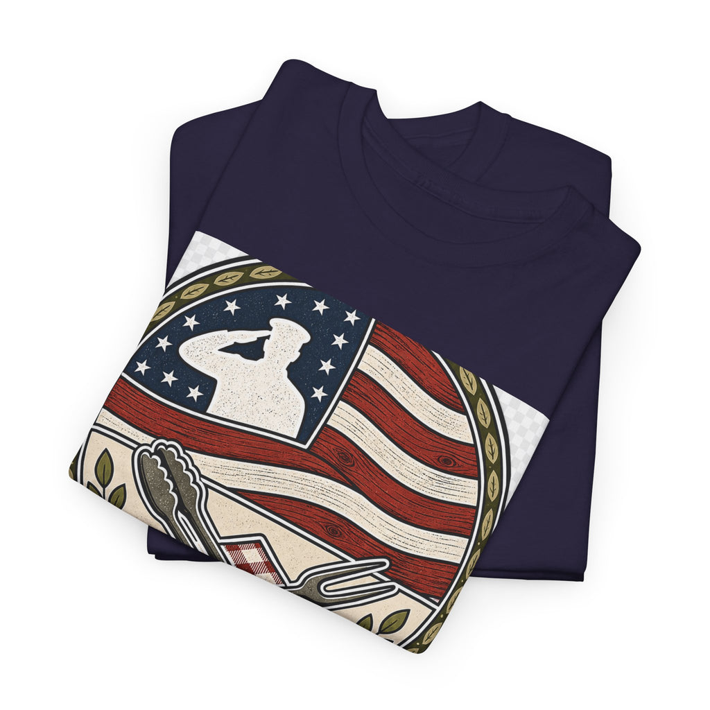 Memorial Day Tribute Tee for Veterans - Patriotic Gift Shirt