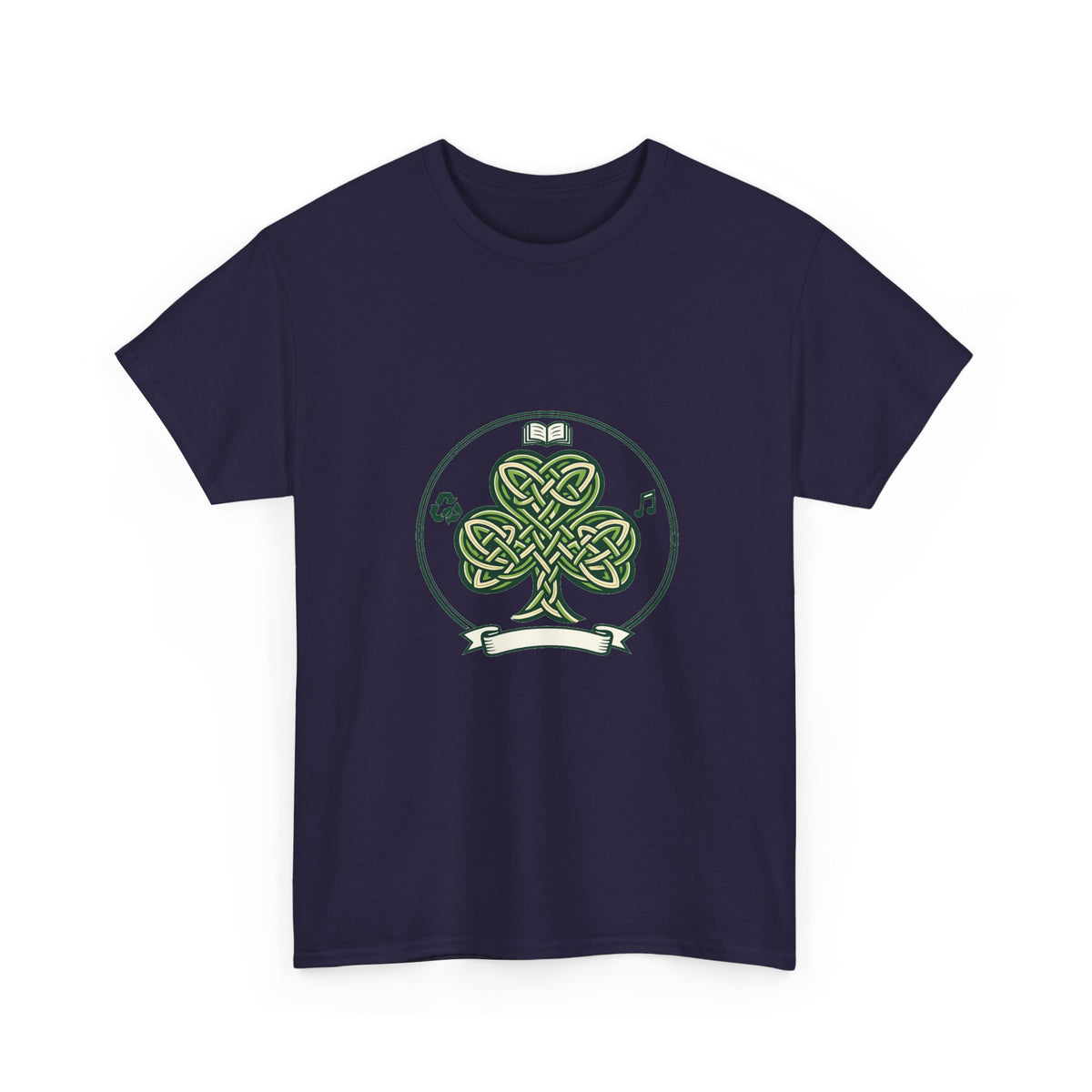 St. Patrick's Day Shirt for Celtic Art Fans – Green Shamrock Tee
