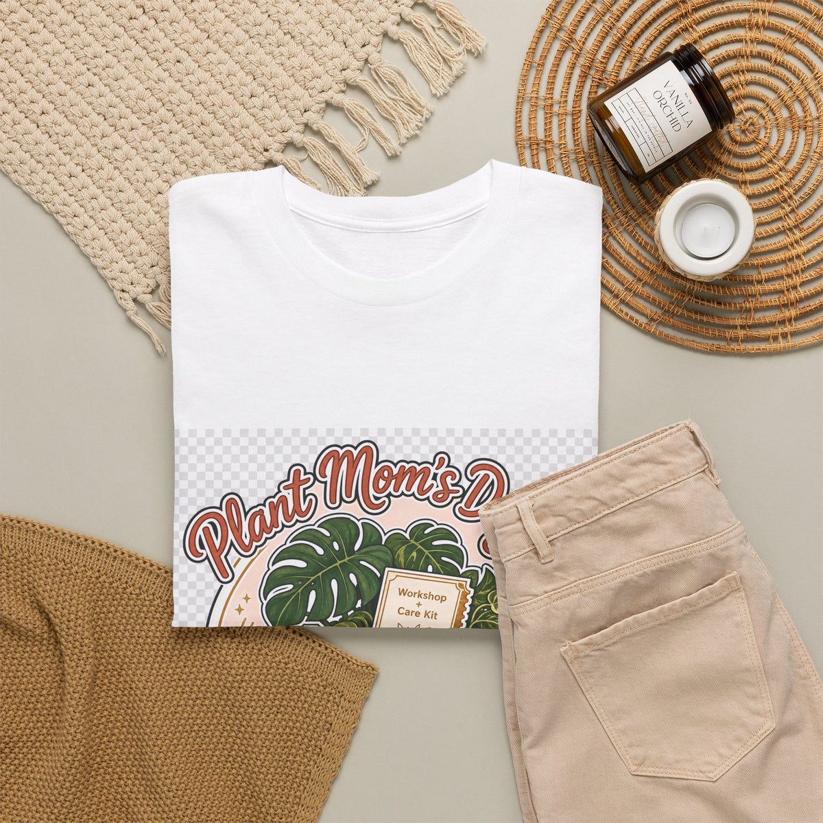 Mother's Day Shirt for Mom — Floral Heart Graphic Tee