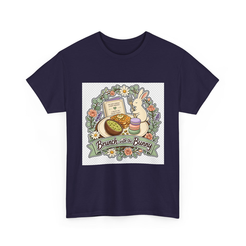 Easter Sunday Shirt for Family — Pastel Bunny Floral Tee